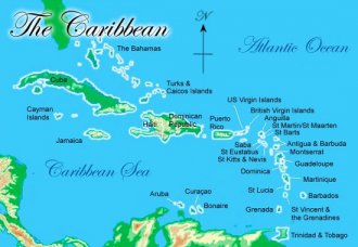 Image Representing BVI chart for Katlo Caribbean Yacht Rental