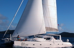 bliss charter yacht